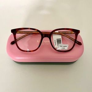 Kate Spade 50mm Readers Reading Glasses +2.0 - NEW